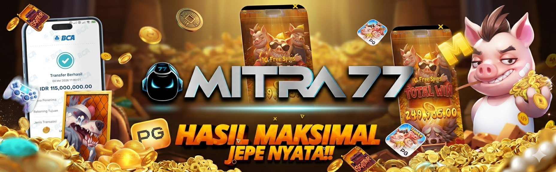Daftar & Login Mitra77