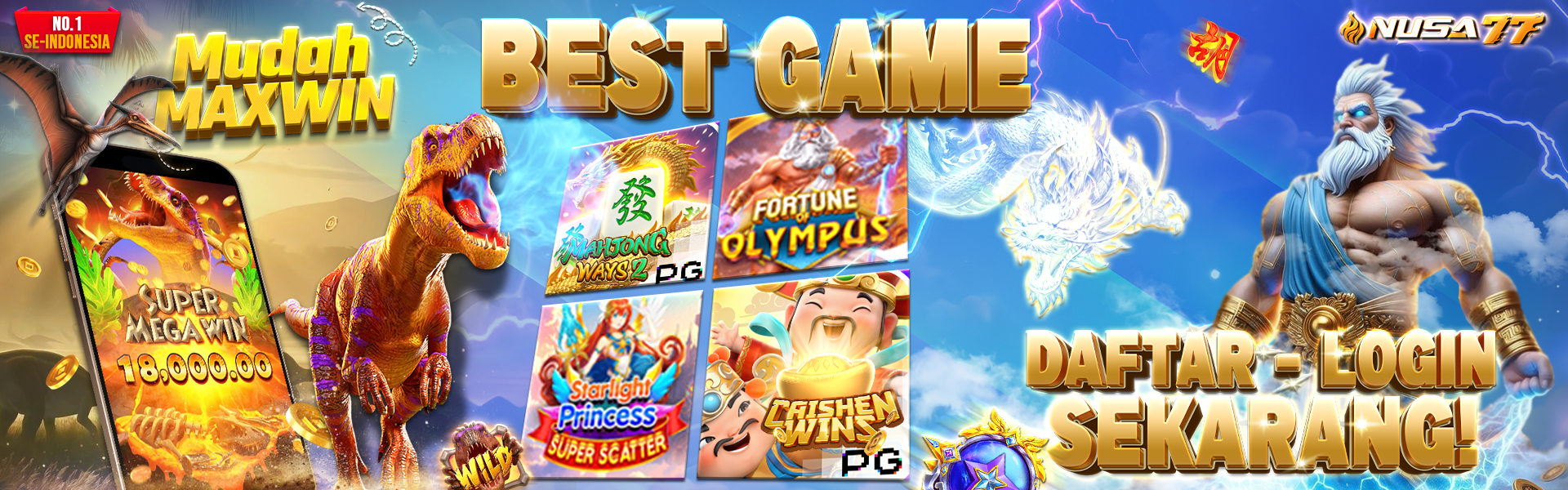  NUSA77 PCASH SLOT ONLINE GACOR