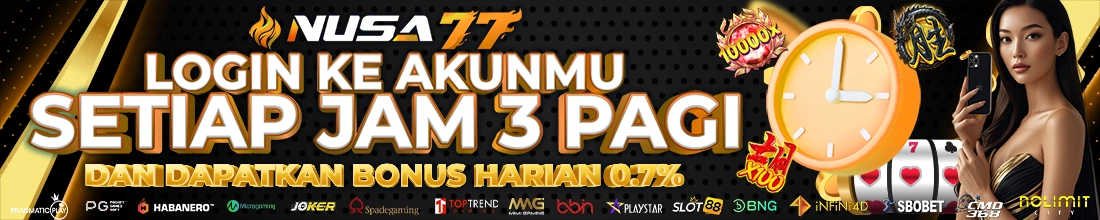 Bonus Setiap Hari Komisi 0.7%